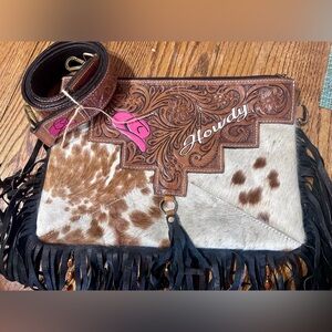 Western purse with matching strap